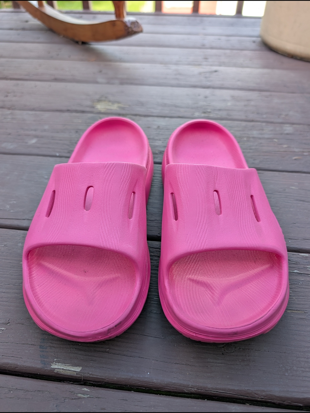 Hoka Recovery Slides Hot Pink